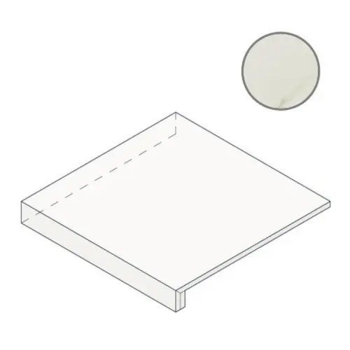 Atlas Concorde Russia Empire 620070002061 Calacatta Diamond Scalino Angolare Sx 33x160