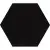 Vives Seine Hexagono Basalto 51,9x59,9