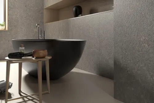 Inalco Meteora 6 Gris Bush-hammered 150 150x150