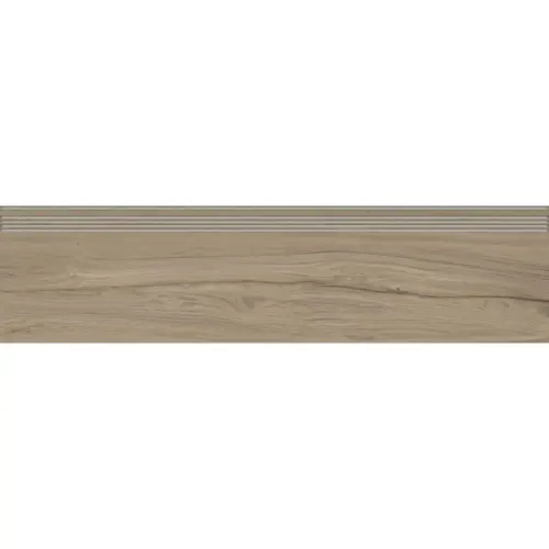 Kerranova Alleya K-2103/SR/st01/300x1200x10 Серо-коричневый Структурированный 30x120 - керамическая плитка и керамогранит