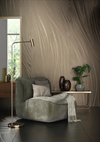 Ariostea Luce IG6P100536 Blu Metal 6mm 100x100