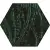 Grupa Paradyz Urban Colours Green Inserto Heksagon 19.8x17.1