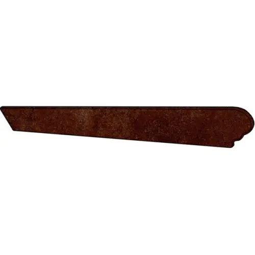 Gres de Aragon Urban 905643 Tapa Peldano Redonda Urban Caoba izda (Left) 3,6x33