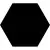Codicer Basic Hex.25 Black 25x22 Codicer Basic Hex.25 Black 25x22