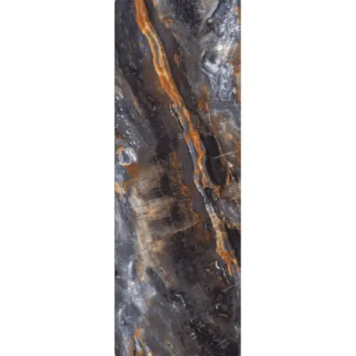 X Stone X Stone Luxor Black High Gloss Спеченный камень 15mm 80x300