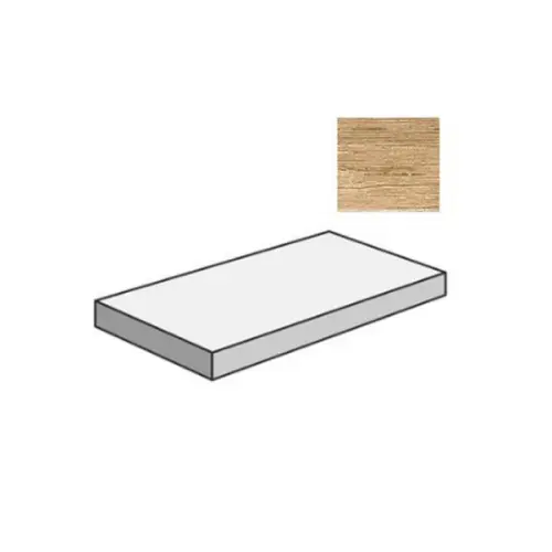 Sant Agostino Yorkwood CSAGDYNA12 Gradone Angolare Dx Natural 33x120