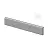Sant Agostino Via Appia CSABACWK60 Battiscopa Appia Cross Cut White Kry 7,3x60