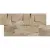 Rex Ceramiche Ardoise Modulo Muretto 3d Ecru 30x30
