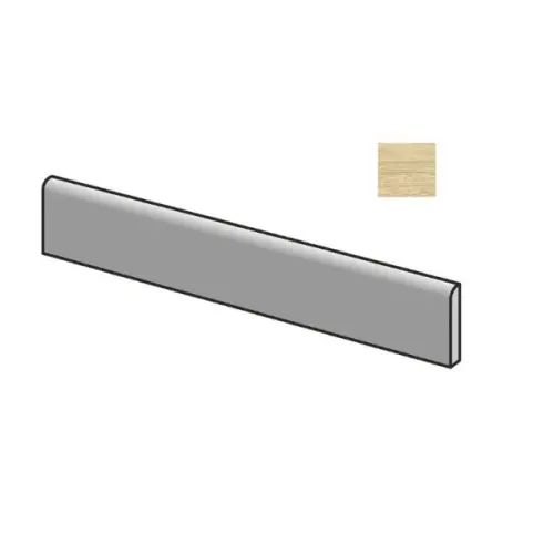 Sant Agostino Sunwood CSABSNHO60 Battiscopa Honey 7,3x60
