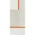 Tonino Lamborghini Korium 167574 White Orange Square Logo 120x280 - керамическая плитка и керамогранит