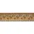 Cevica Rombo Loft Cenefa Flor Gold 7.5x30