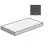 Sant Agostino Bergstone CSAGDBBL12 Gradone Angolare Dx Black 33x120
