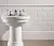 Devon&amp;Devon Simply DC7515PLBI White plain 7.5x15