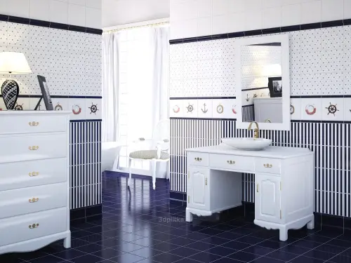 Ape ceramica Lord + Noblesse Ang Ext London Burdeos 3x5