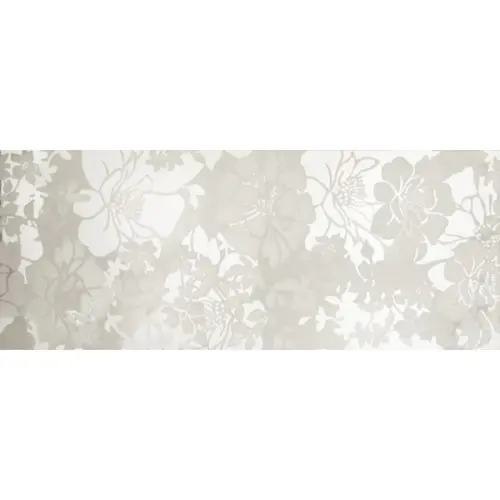CeDam Lustri Dec Flower Bianco Lucido 20x50