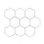 Gardenia Orchidea Mood Mosaico Esagoni Ash 55135 40x35 Gardenia Orchidea Mood Mosaico Esagoni Ash 55135 40x35