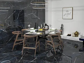 Black &amp; Light Calacatta
