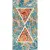 Cedit Araldica 763515 Triang Azzurro Glo 6mm Ret 120x240