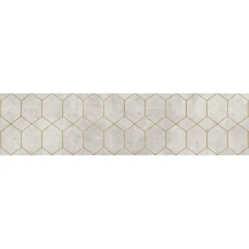 Cerrad Softcement 5903313315128 White Geo Rect 29,7x119,7
