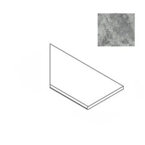 Atlas Concorde Russia Forte Dei Marmi Quark 620090001082 Persian Grey Bordo Round SX 30x60
