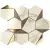 Atlas Concorde Marvel Edge 9EHB Gold Hex Brown-Calacatta 25.1x29