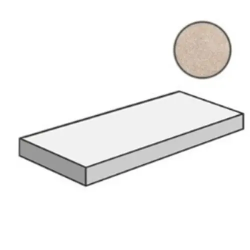 ABK Alpes Wide 0000360 Gradone Angolo Dx Sand 32x120 - керамическая плитка и керамогранит
