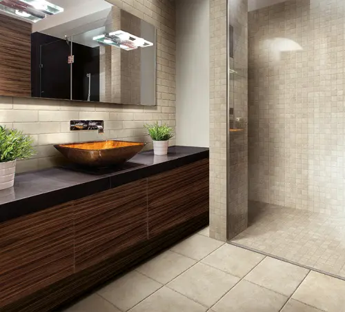 Cerdomus Pietra D`assisi 31774 Bassorilievo 1-4 Beige 20x20 - керамическая плитка и керамогранит