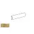 Equipe Artisan 24503 Pencil Bullnose Gold 3x20 Equipe Artisan 24503 Pencil Bullnose Gold 3x20
