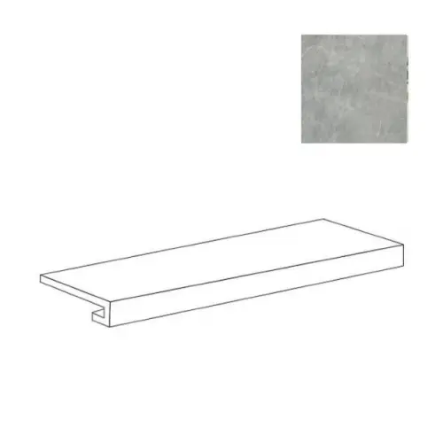Flaviker PI.SA Supreme Evo 0005749 Gradone Top Grey Amani Nat Ret 32x120