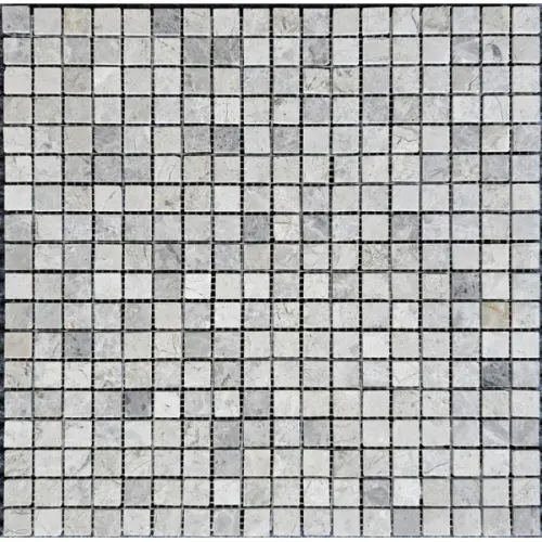 Pixel mosaic Каменная PIX 328 Tundra Grey Полированная 30,5x30,5