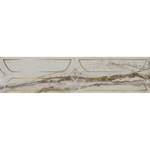 Kerama Marazzi Ифран KMB3STA001BR Серый Светлый Глянцевый Обрезной 14,5x60