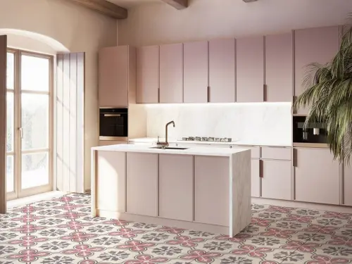 Etili Seramik Chateau Rose Pre-cut 45x45