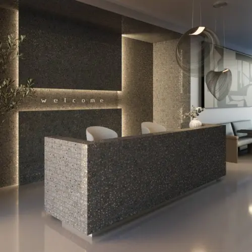 Ezarri Terrazzo Greenery 25 31,3x49,5
