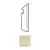Fap Ceramiche Roma fLXS Travertino Batt. Sag Dx Lux 7.2x30