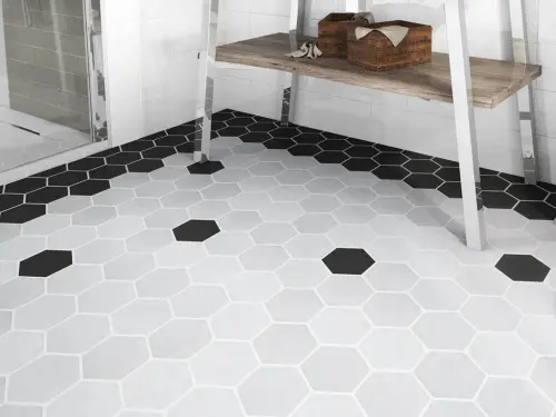 Amadis Fine Tiles Art Deco Vanilla 7.9x9.1