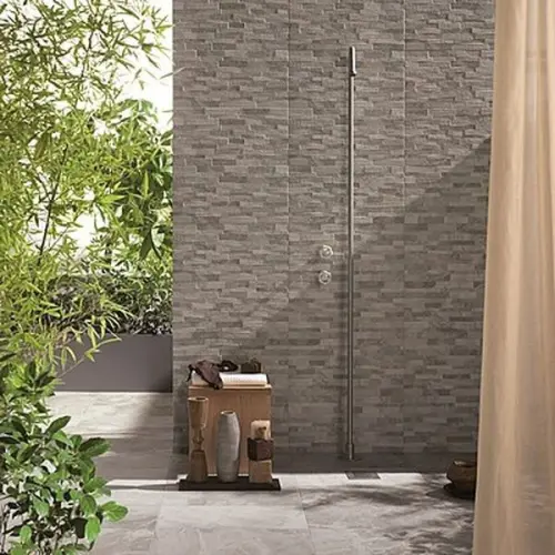 ABK Fossil stone FSN03551A Angolare Blend Fossil Mix Grey 30x33 - керамическая плитка и керамогранит
