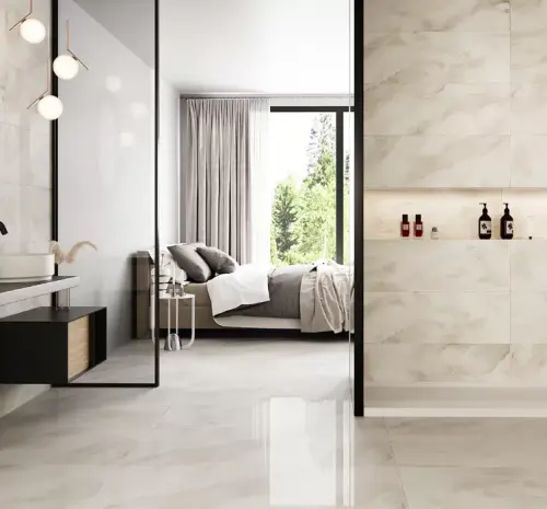 Eurotile Continuo 869 Слоновая Кость 32,5x100 - керамическая плитка и керамогранит