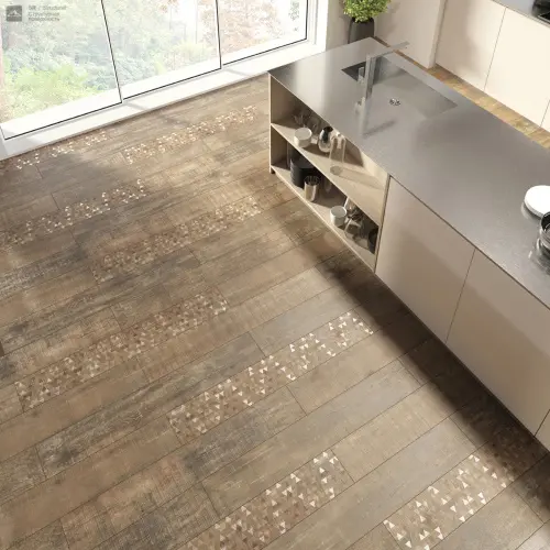 Idalgo Граните Вуд Эго Синий SR Rett 60 60x120 - керамическая плитка и керамогранит