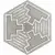 Vives Rift Hexagono Igneus Cemento 23x26.6 Vives Rift Hexagono Igneus Cemento 23x26.6