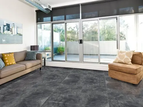 Alpas Euro Premium Marble Marquina Black High Gloss 9mm 60x120 - керамическая плитка и керамогранит