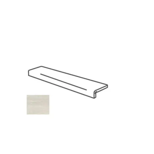 Impronta italgraniti Dorset DR0195I Elemento L Bianco Cross Cut 16,5x60