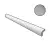 Equipe Magma 25000 Pencil Bullnose Grey Stone 3x20