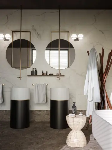Marazzi Allmarble Wall M8H0 Altissimo Sat Tria 40x43
