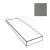 ABK Poetry Net 0018032 Angolare Top Dx Tobacco Nat 32x120 - керамическая плитка и керамогранит