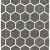 Impronta italgraniti Silver Grain SI05MESM Dark Mosaico Esagonetta Mix 30x31
