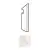 Fap Ceramiche Roma fLXB Calacatta Batt. Sag Dx Matt 7.2x30