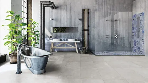 La Fabbrica Ceramiche Space 106086 Plomb Diamond Nat 20x20