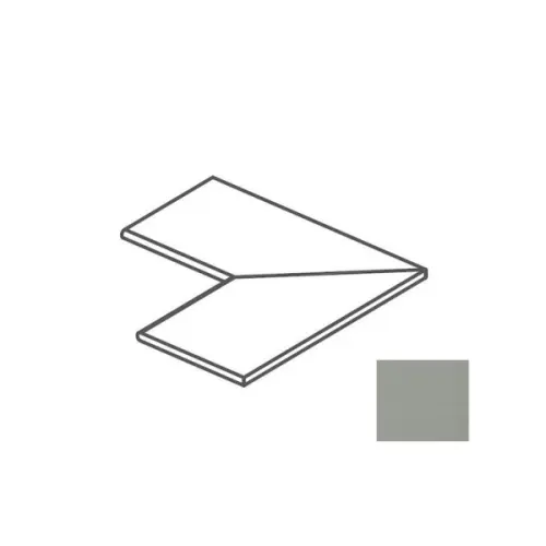 Impronta italgraniti Nuances NU02AI5S Angolare Interno Costa Lucida Grigio 30x120