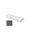 Impronta italgraniti I Cementi FL0795I Elemento L Incollato Dark 16,5x60