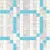 Bisazza Decori 20 06001885VL Rings New Blue 32.2x32.2